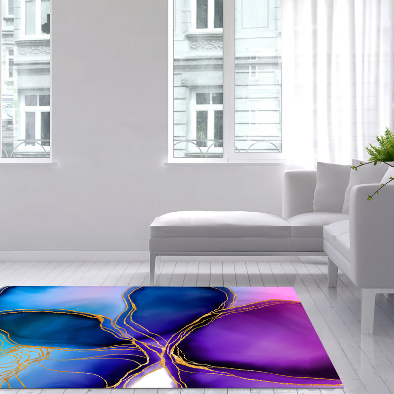 Freyah Abstract Area Rug, Rectangle 140 x 200cm