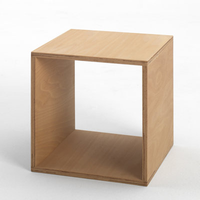 35cm W Manufactured Wood Bedside Table