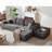Cloud Sectional Sofa U Shape Chaise Side Pockets Modular Deep Seating No Assembly