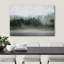 «Tranquil Forest Mist Enchanting Trees In Morning Fog» sur toile-99542875