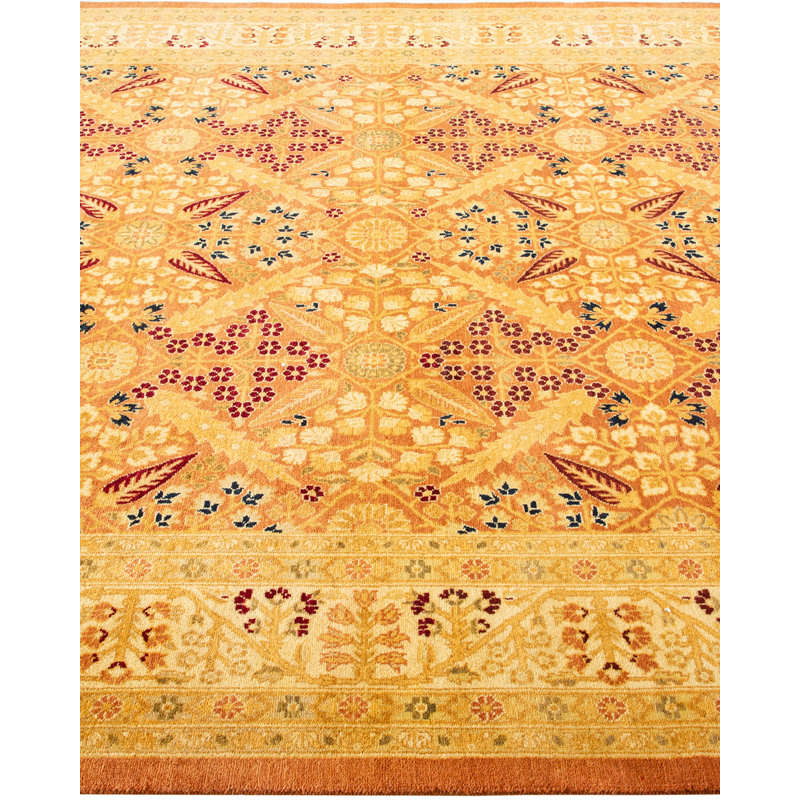 Classic One-of-a-Kind 6' 1" X 8' 10" Hand Knotted Area Rug