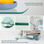 Mikell Glass Top C Table End Table