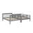 Full-Over-Full Bunk Bed With Guard Rail And Storage-1095840302