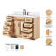 Ensemble de meuble-lavabo simple en bois massif 48 po avec lavabo en quartz blanc 1,5 po Tidworth-1218445478-1239277150
