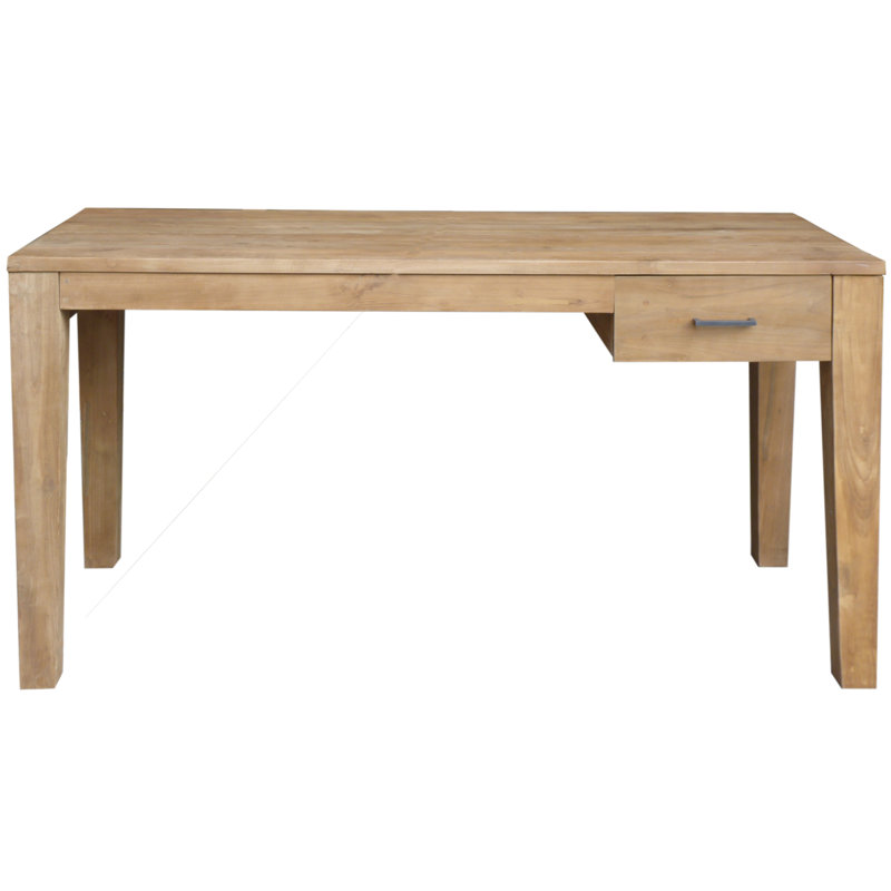 Clea Solid Wood Writing Desk