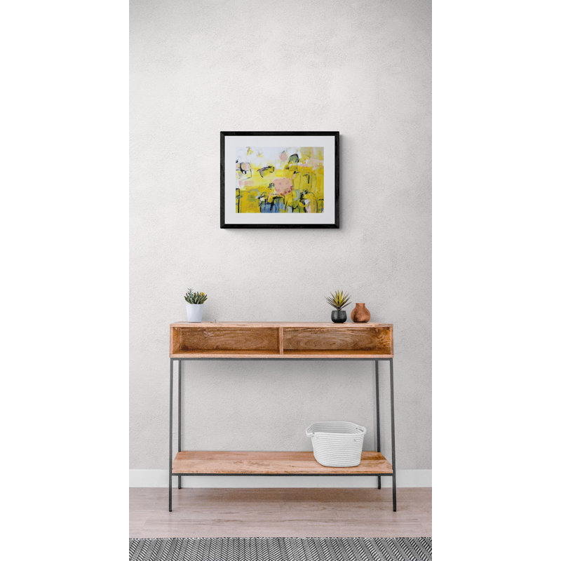 Forever White Print by Elizabeth Chapman, 17.25" H x 21.25" W, Black Framed Paper