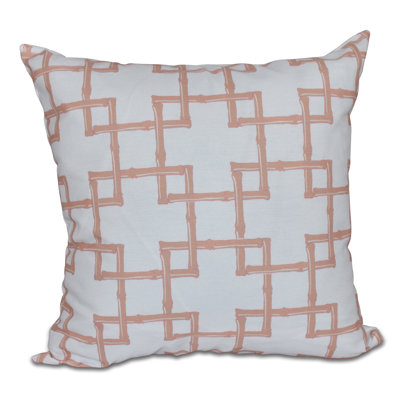 Botanical Blooms Geometric Pillow Cover & Insert