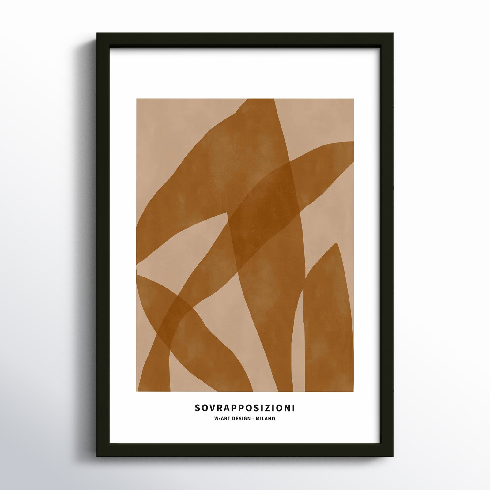 Zabini "Marine Flora 4" Print, Maple, 50" H x 35" W x 1.25" D