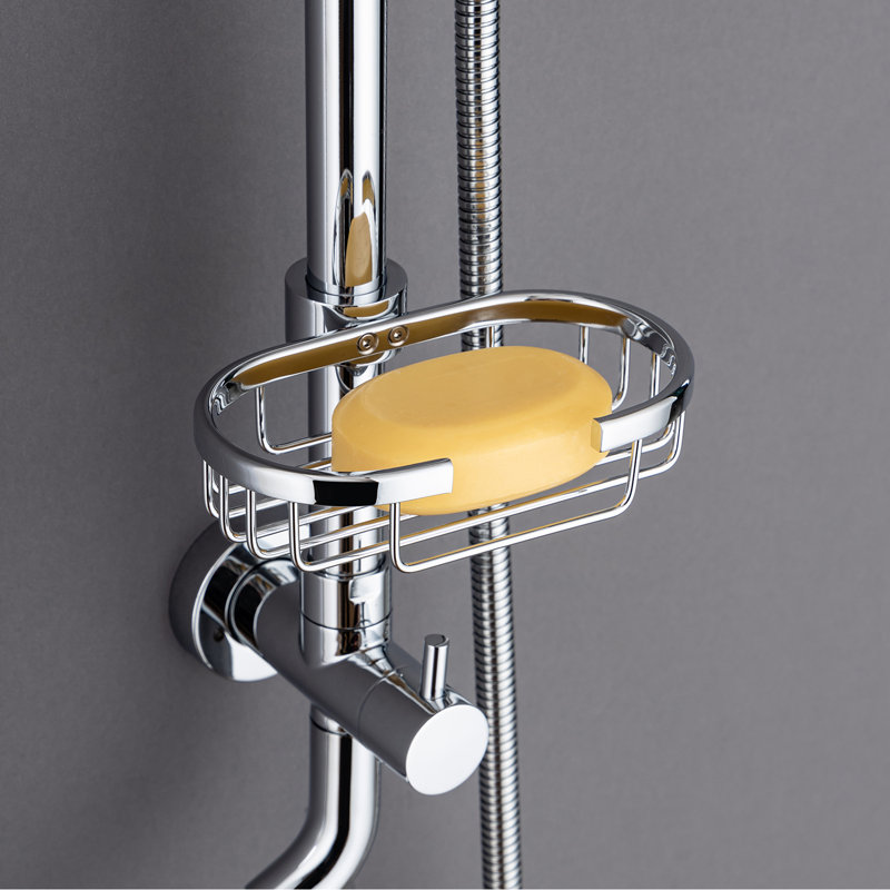 Système de douche à pluie multifonction Rainlex, Chrome poli
