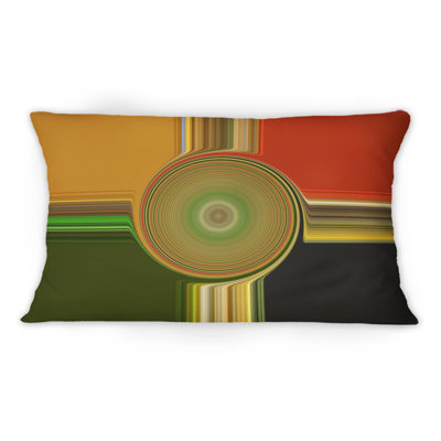 Coussin Retro Retro Spiral Geometrics I - Modern Printed