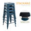 Tabourets de bar en métal Vogue Furniture Direct-125144601-141988136