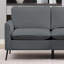 Ensemble de causeuse en cuir Nordic Light Luxury