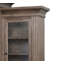 Armoire-pilier droite de 79 po de haut Middleton, finition noisette rétro avec rangement spacieux et design élégant
