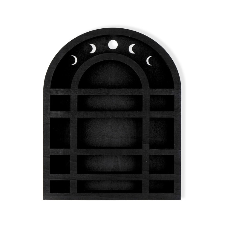 Wooden Laser Cutting Wall Accent Shelf