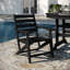 Table Adirondack commerciale toutes saisons et 4 chaises avec porte-gobelets-861916226