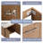 Hirai 23.67'' Single Bathroom Vanity with Sintered Stone Top