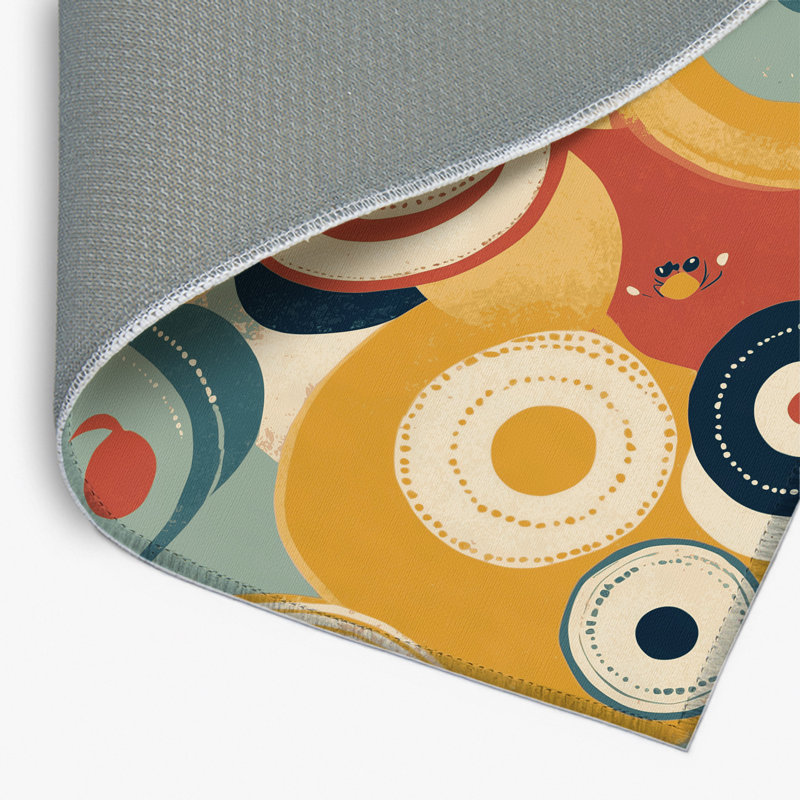 Retro Beam Indoor And Outdoor Area Rug, Rectangle 2' x 3'