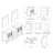 Mance 60.625'' Double Bathroom Vanity with Ceramic Top-24551096