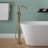Trinsic Single Handle Floor Mounted Freestanding Tub Filler-14622223