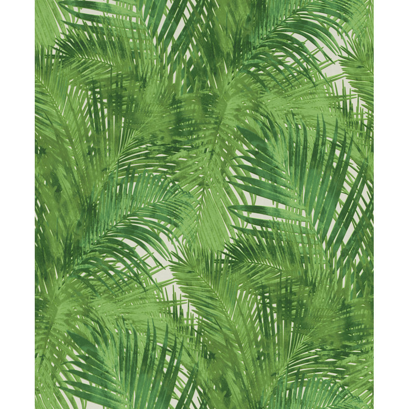 Rouleau de papier peint l 33 pi x l 20 po de palmiers