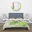 Ensemble de housse de couette Traditional Vintage Lotuses In The Pond V - microfibre de polyester-66389514