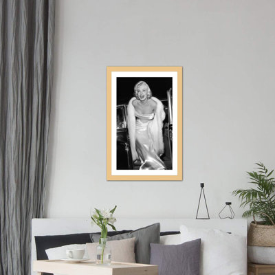 Reproduction de photo sur toile "marilyn monroe stepping out of limousine" radio days