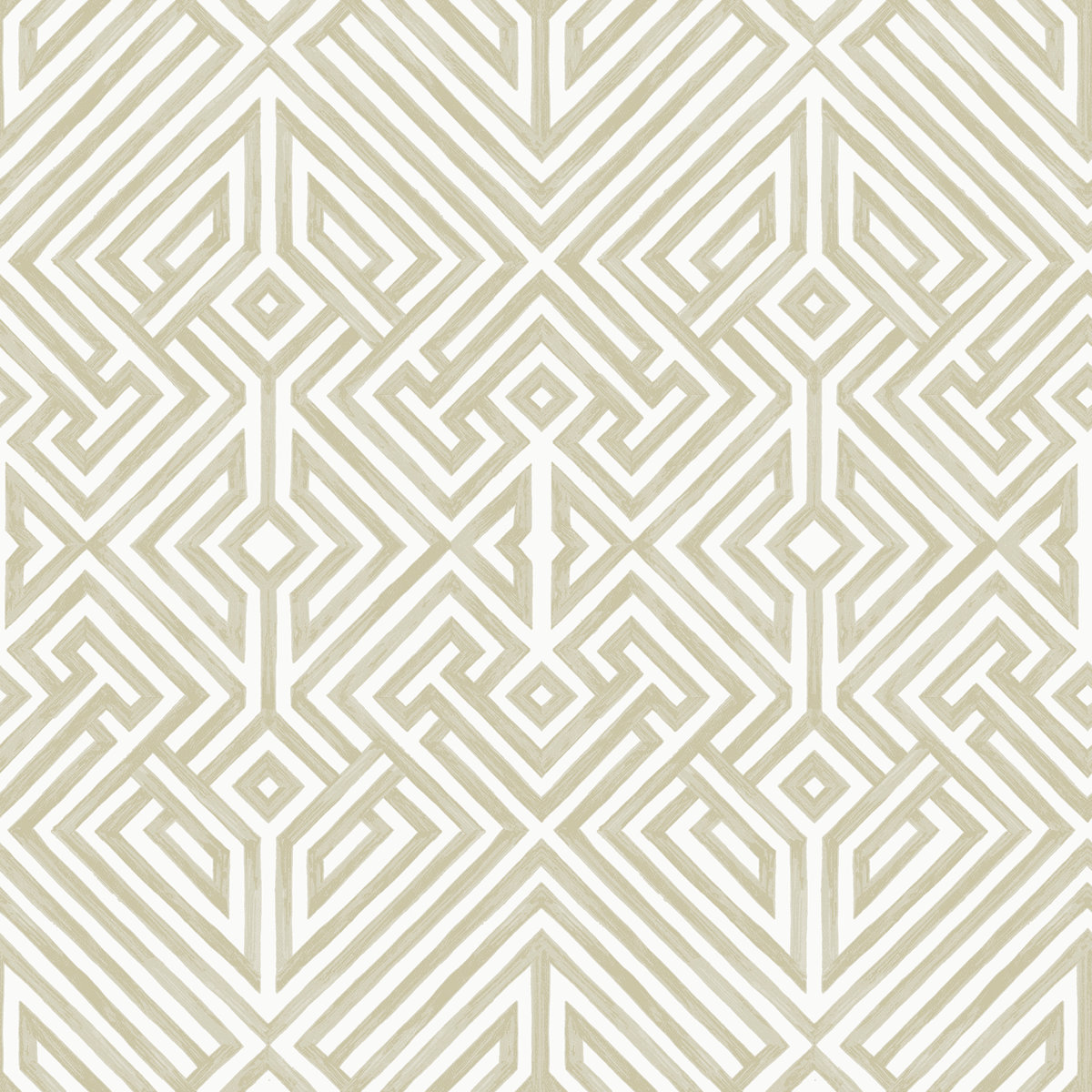 A-Street Prints Lyon Gold Geometric Key Wallpaper & Reviews | Perigold