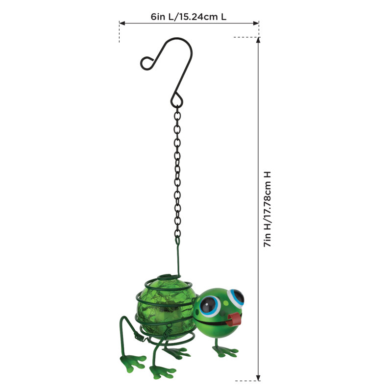 Mini lanterne solaire insecte - grenouille