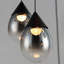 Luminaire suspendu grappe 3 lumières DEL Aliceann-54323068-54323069