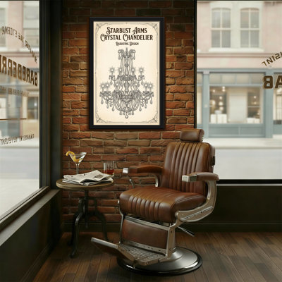 Lustre en cristal Fashion Starburst Arms