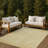 Machine Washable Indoor/Outdoor Chantille ACN2719 Striped Rug-808394755-808394761