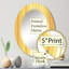 Noyce - Miroir mural moderne ovale-812357669