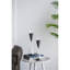 Triangular Shape 90 Minute Hourglass  4.5" x 4.5" x 15.5"  Gray/Black