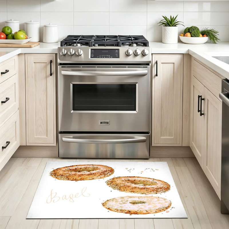 Tapis transparent transparent lavable à la machine, Rectangle 32" x 47"