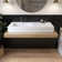 47'' Wall Mounted Bathroom Sink Solid Surface Bathroom Vessel Sink with Overflow
