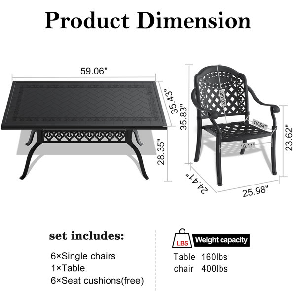 Dimensions du produit