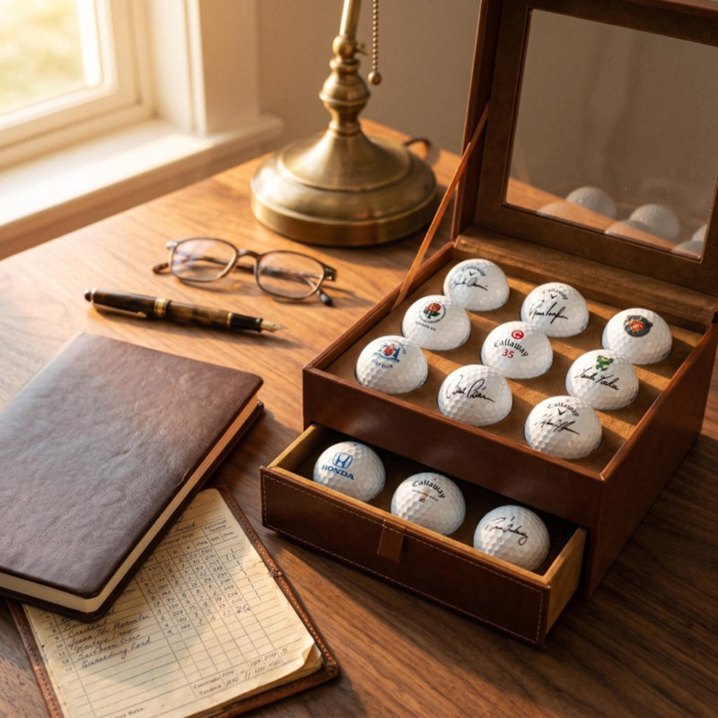 Boîte de collection personnalisable pour balle de golf