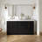 Thornaby 66'' Solid Wood Double Bathroom Vanity with 1.5'' White Quartz Top, Oval Sinks-113386888-119156901