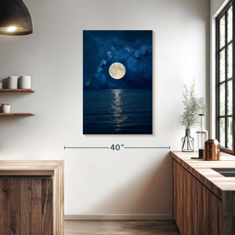 Oberle Full Moon Glimmer, 39" H x 26" W