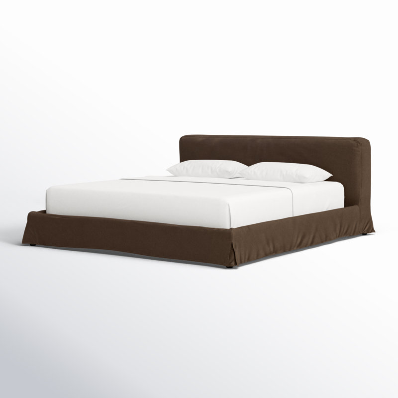 Aidan Upholstered Bed, Brussels Coffee, King