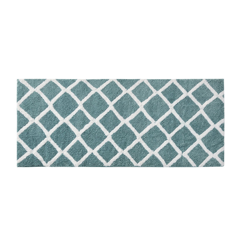 Reversible High Pile Tufted Microfiber Bath Rug, Single - 60" L x 24" W