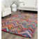 Anaheim Hand Tufted Wool Pile Chevron Rug