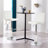 Swivel Upholstered Adjustable Height Counter Stool with Metal Frame-1115166549-1115289637