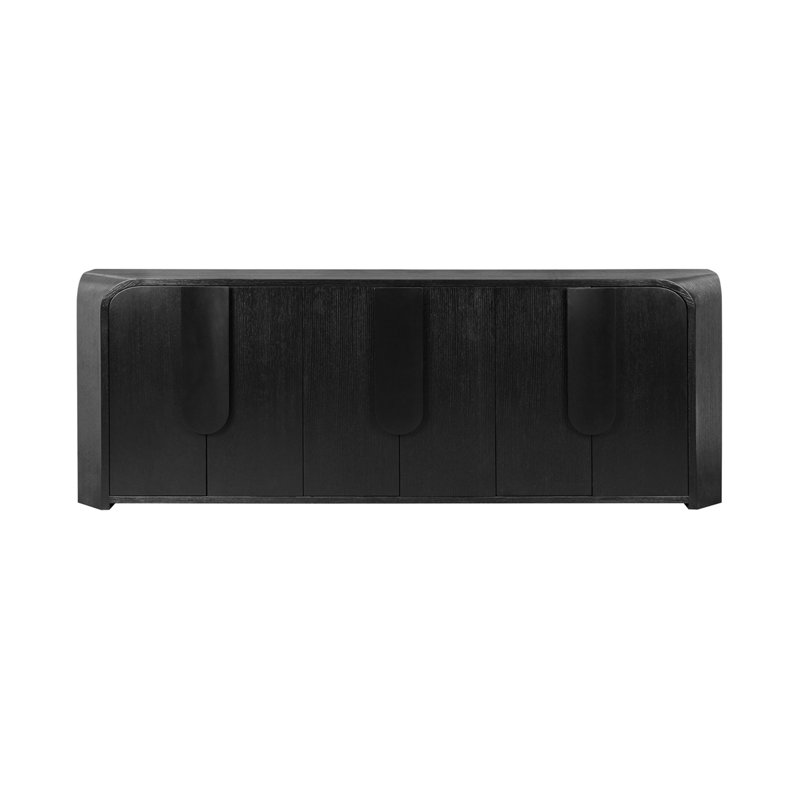 Blaine 6-dr Buffet - Black Oak