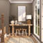 Tabouret en bois avec plateau en bois brun-457790180