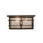 Plafonnier encastré 2 lumières 14,75 po