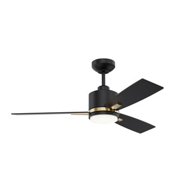 NUVEL 42 Ceiling Fan with LED Light & Remote Control - Modern Home Airflow
