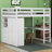 Jamien Kids Full Loft Bed with Drawers-2016140545