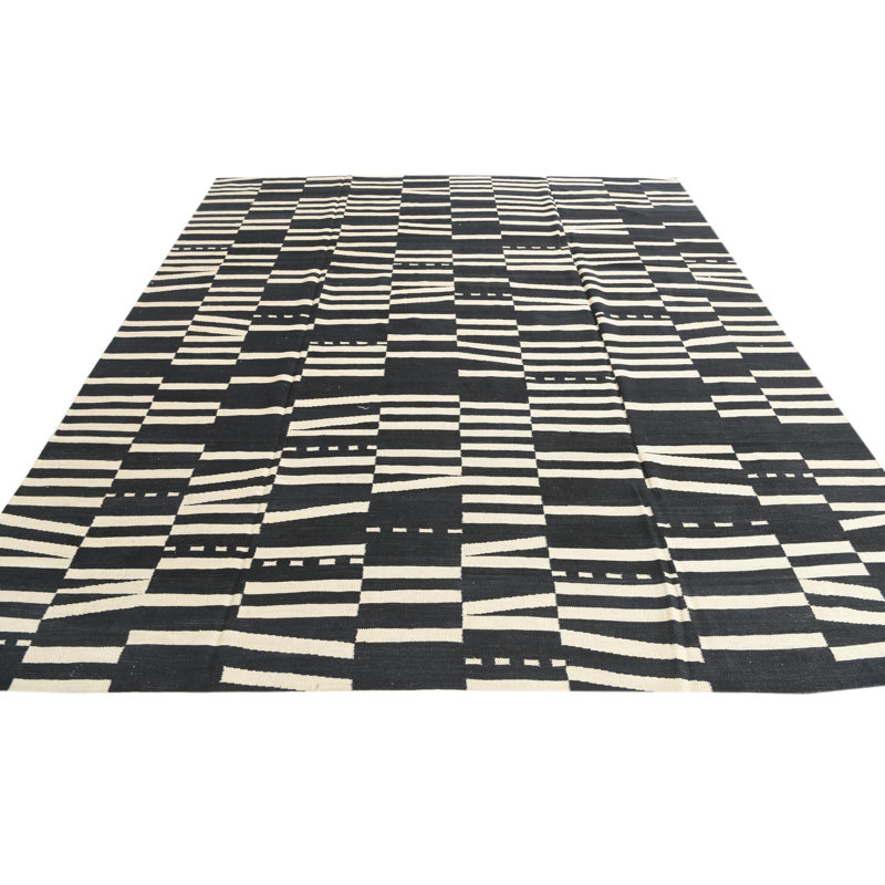 Tapis noir 8 x 10