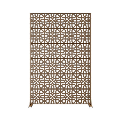 Metal Privacy Screen Fence Panel by Dovelina